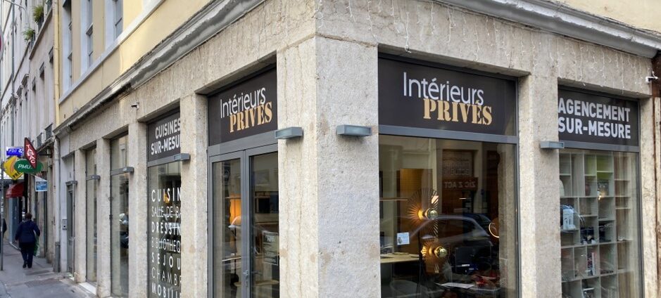 Enseigne magasin Intérieurs Privés Lyon